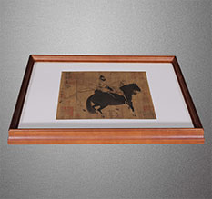 民权书画装裱配框服务案例