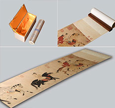 民权馆藏书画复制博物馆书画复制服务